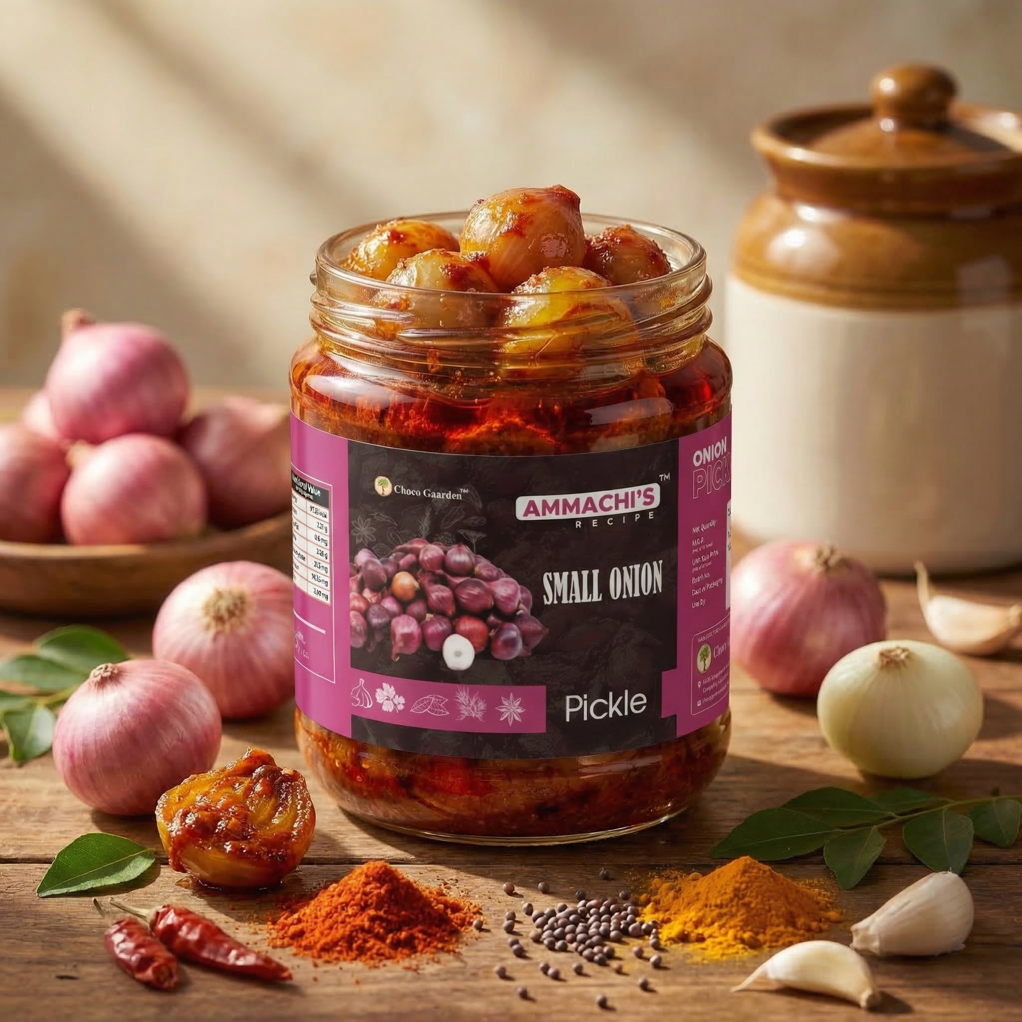 Small Onion Pickle – Chocogaarden